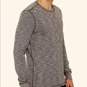 Jack Spade Men's Benning Stripe Thermal Henley Shirt